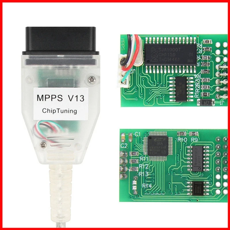 Программируемый диагностический кабель MPPS V13.02 ECU инструмент для настройки чипа