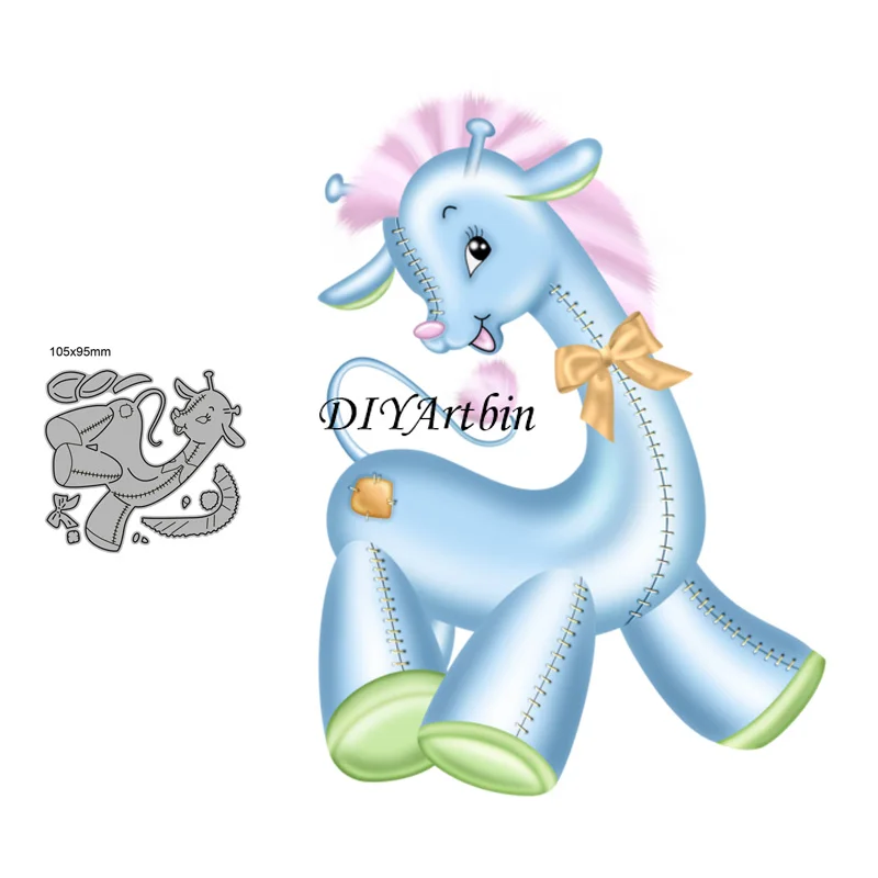 Металлические Вырубные штампы в виде животных 2020 трафарет для рукоделия