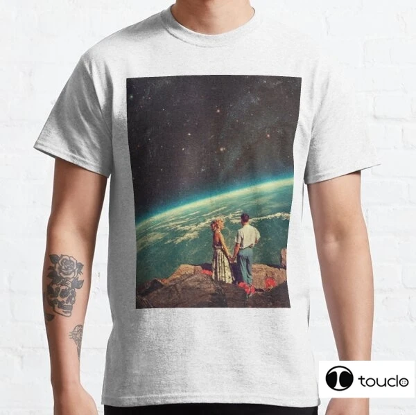 

Женская и мужская футболка с коротким рукавом и принтом «Love»