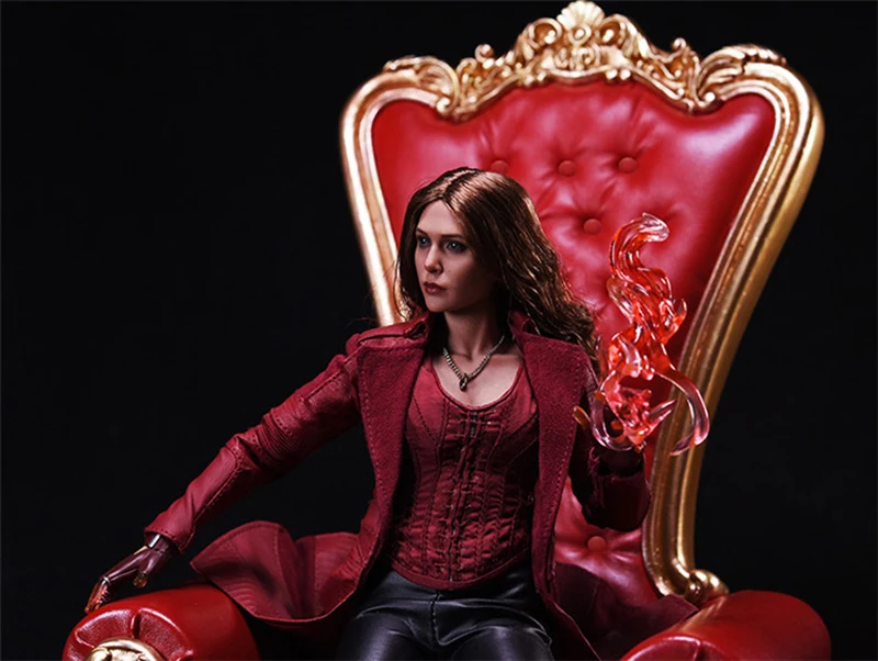 Hot Figure Accessory Furniture 1:6 Scale European Queen Sofa Chair Model W Crystal Sofa Model Toys