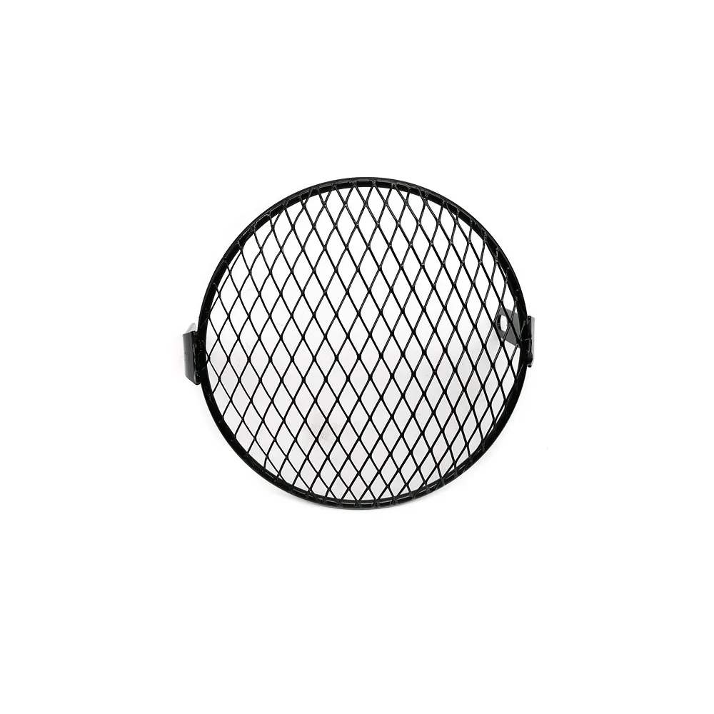 Универсальный мотоциклетный винтажный протектор фары ретро Гриль свет лампа