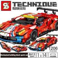 sy block remote control sports car city speed champions sports racing vehicle model building blocks diy bricks gift for kids