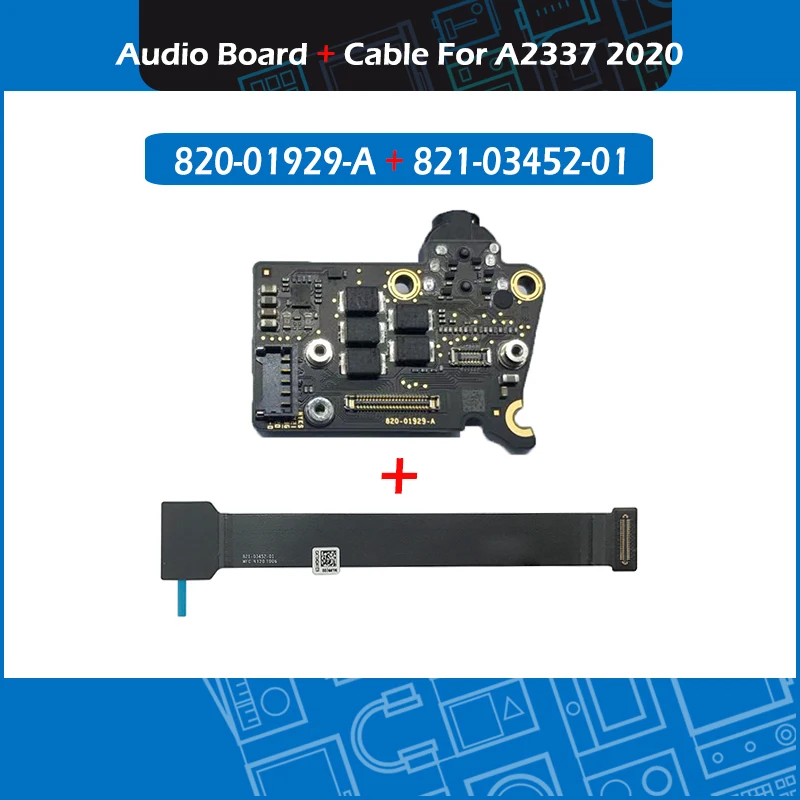 

New A2337 I/O Power Audio Jack Board w/ Cable 820-01929-A 821-03452-01 For Macbook Air 13" A2337 EMC 3598