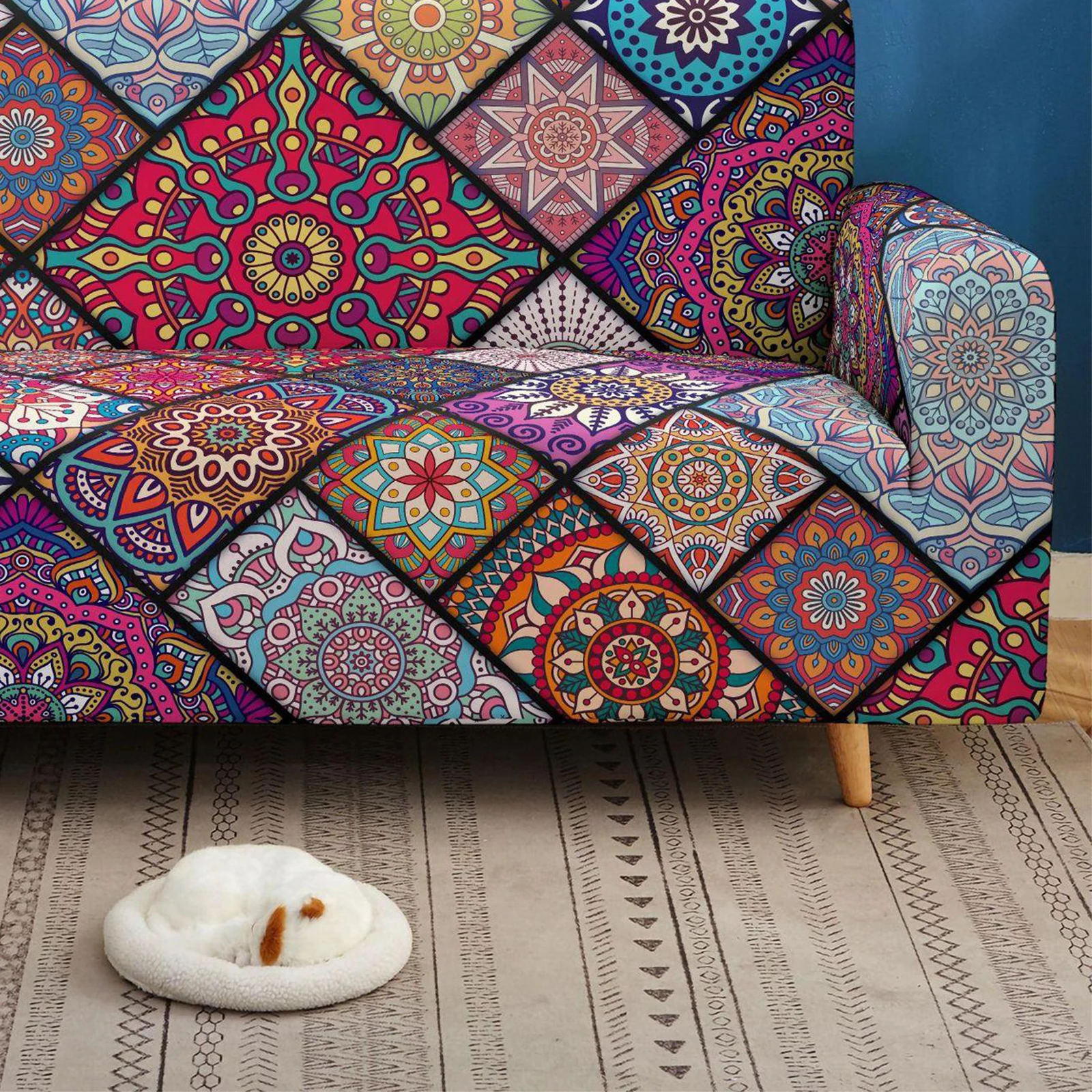 

Elastic Sofa Slipcover Stretch Protector Soft Couch Cover Anti-slip Furniture