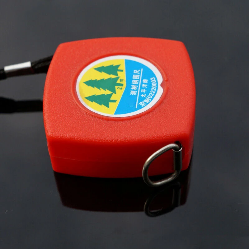 

2000mm Tape Measure Measuring Diameter Tools Keychain Pendant Retractable