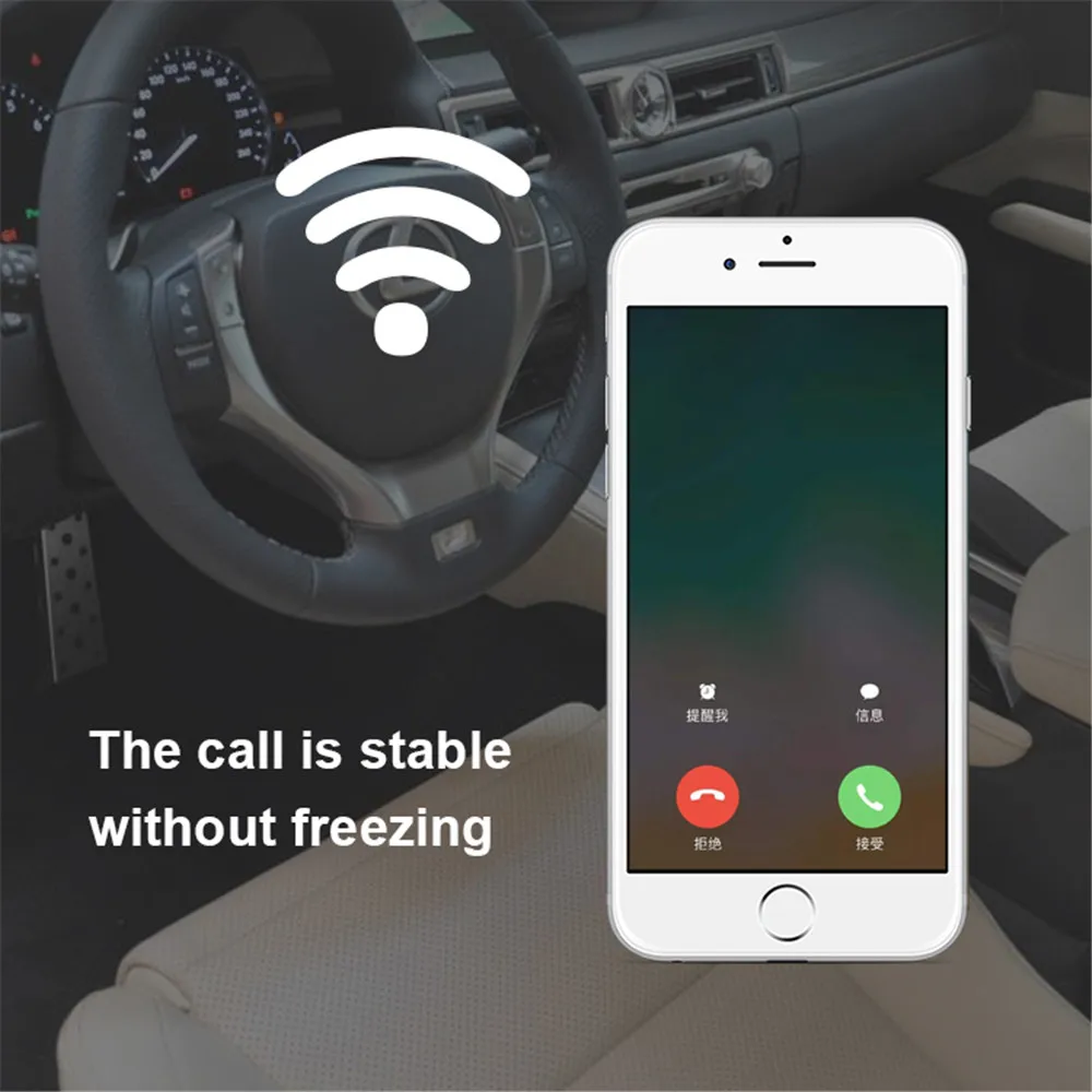 Автомобиль со системой Хендс-фри и Bluetooth 5 0 приемник адаптер кабель программный