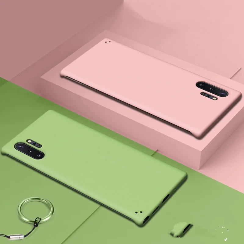 Note 10 plus чехол с эффектом потертости Жесткий Чехол из поликарбоната для samsung Galaxy S9