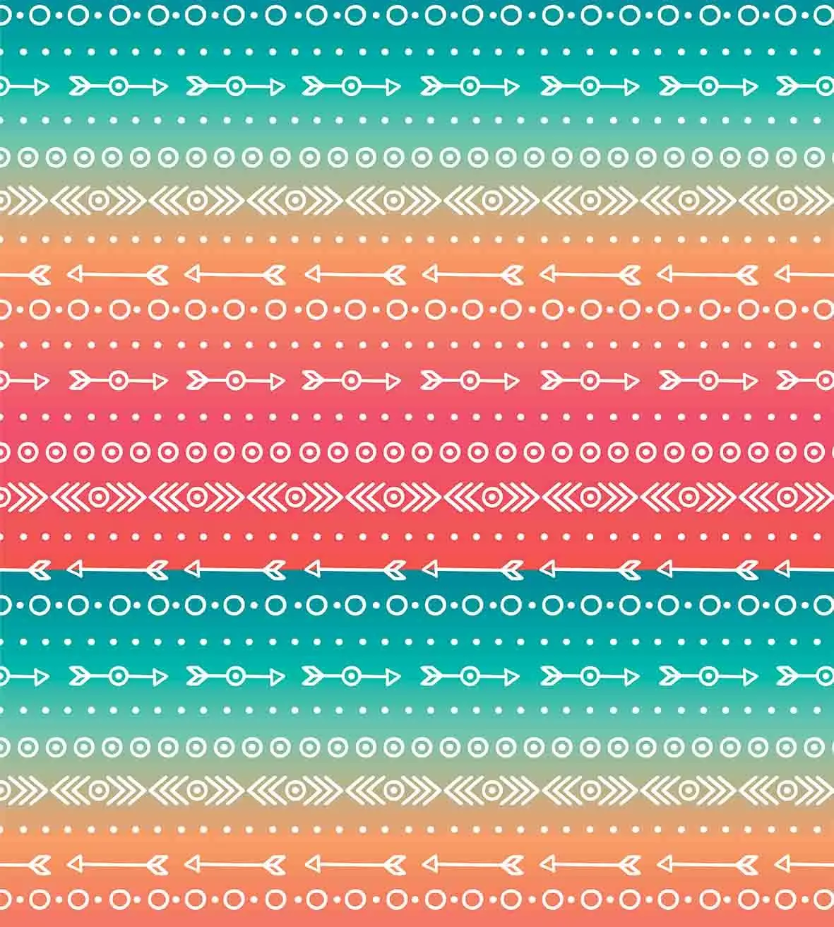 Набор пододеяльников со стрелками от Ambesonne красочные этнические мотивы с