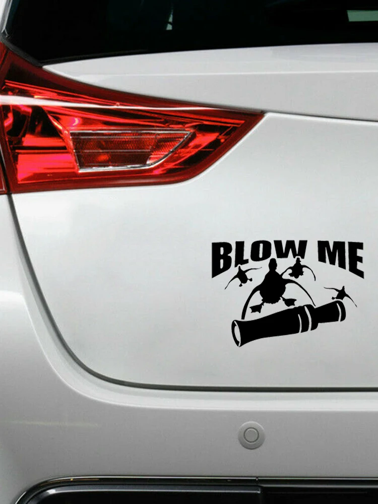 Новинка горячая Распродажа наклейка с надписью Blow Me Duck аксессуары для автомобиля