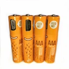 4 шт.лот популярный новый продукт 1,2 в 450 мАч AAA перезаряжаемая батарея USB Ni-MH перезаряжаемая батарея
