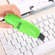 Computer Mini Vacuum USB Keyboard Cleaner PC Laptop Brush Dust Cleaning Tool It is also suitable for heavy dirt and dust