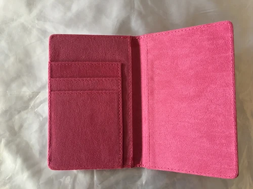Pink 6 шт./лот, пустая сублимационная Обложка для паспорта, горячая печать, кожаный чехол для паспорта, пустые расходные материалы, сделай сам - Цвет: Pink