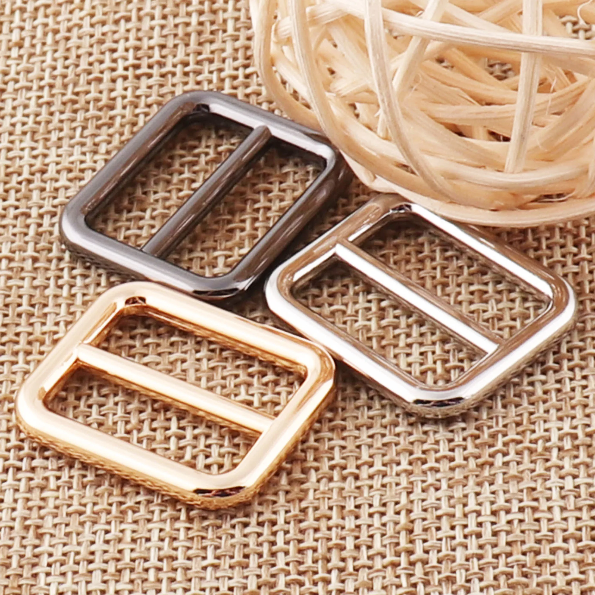 20 шт. металлические серебристые/металлические/бледно золотистые скользящие