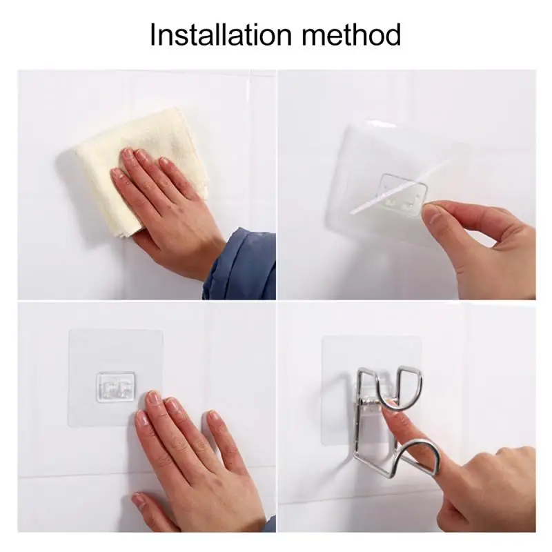 

Multi-Purpose Hooks New Self Adhesive Stainless Steel Washbasin Hook Storage Sticky Wall Hanger -AO7 Hooks 2020