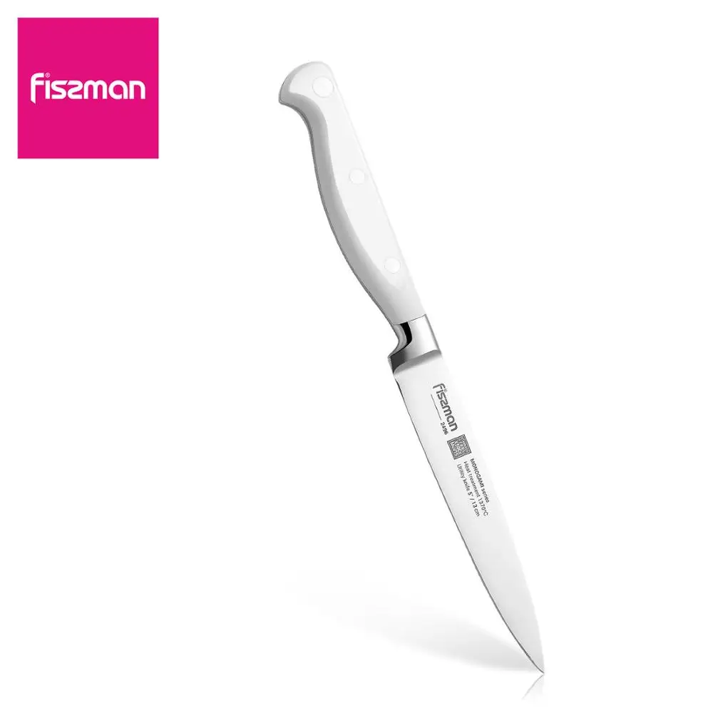 5 дюймовый универсальный нож FISSMAN серия MONOGAMI стальные кухонные ножи Germen|Кухонные