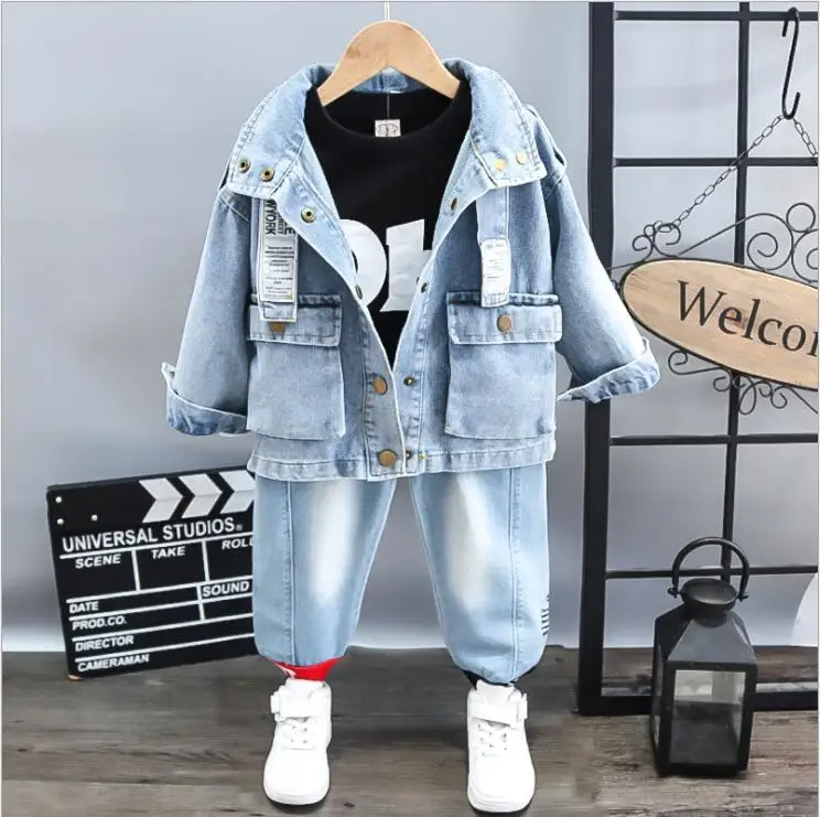 

3Pcs Baby Girls Clothing Sets Autumn Winter Toddler Girls Clothes Kids Tracksuit For Girl Suit Children Clothing 2 to 7Year