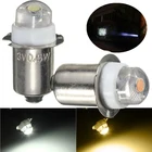 Светодиодные фонарики для фокусировки, сменная лампа для фонарика, 2 шт.лот, P13.5S PR2, 0,5 Вт, Светильники для работы, лампа постоянного тока 3 В, 4,5 в, 6 в теплогочистого белого света