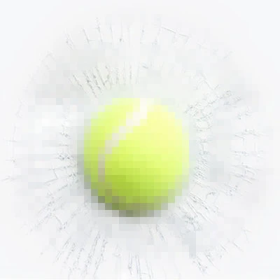 Green Tennis Автомобильный Стайлинг Бейсбол Футбол Теннис стерео разбитое стекло 3D стикер автомобильный мяч в окне хиты самоклеющиеся забавные наклейки на автомобиль - Название цвета: Green Tennis