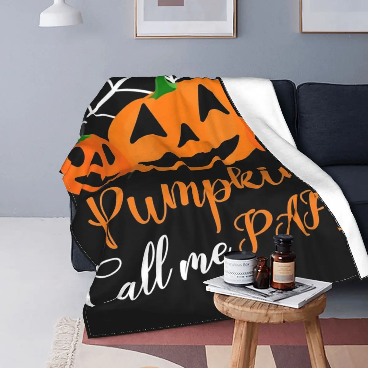 

The Cutest Little Pumpkins Call Me 1 manta, colcha de cama a cuadros, manta de Anime con capucha, edredones y colcha
