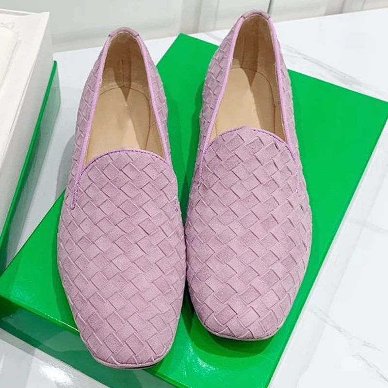 preço Sapatos Femininos Sapatos Unissex Tecer Mocassins Plataforma Plana Moda Primavera Casual Sapatos Masculinos Femininos 2020
