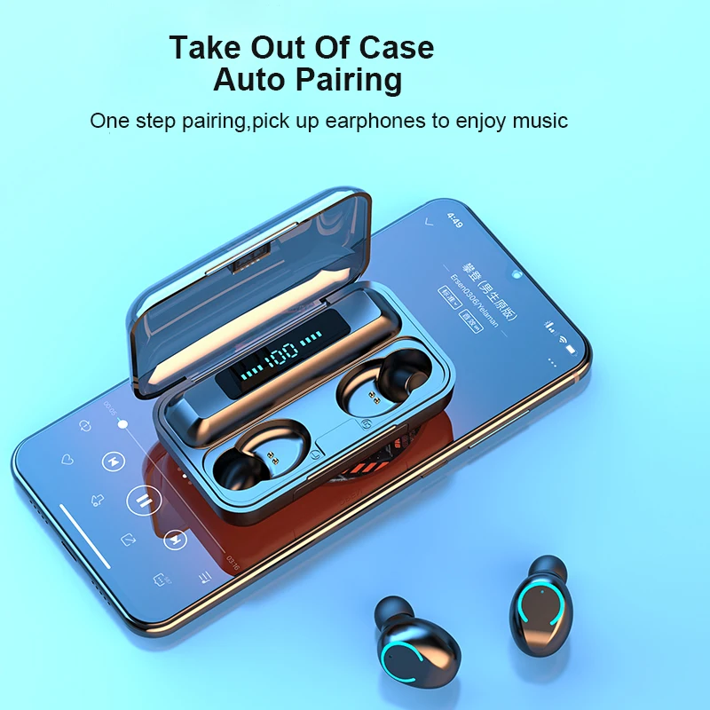 Audifonos bluetooth наушники в ухо auriculares вкладыши tws с для геймеров celulares inalambricos cuffie