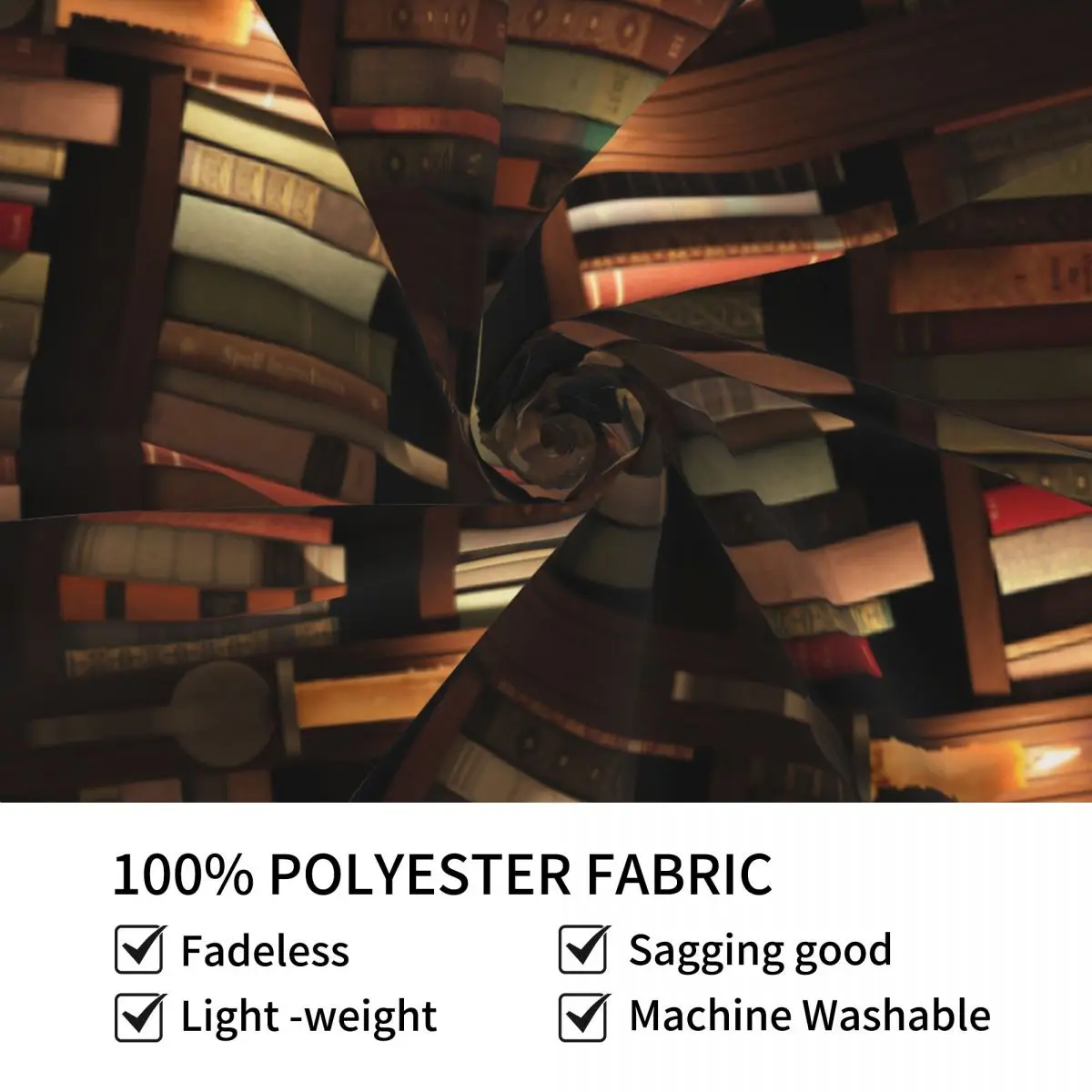 Ретро-книжная полка 3d гобелен с цифровой печатью настенный подвесной в стиле