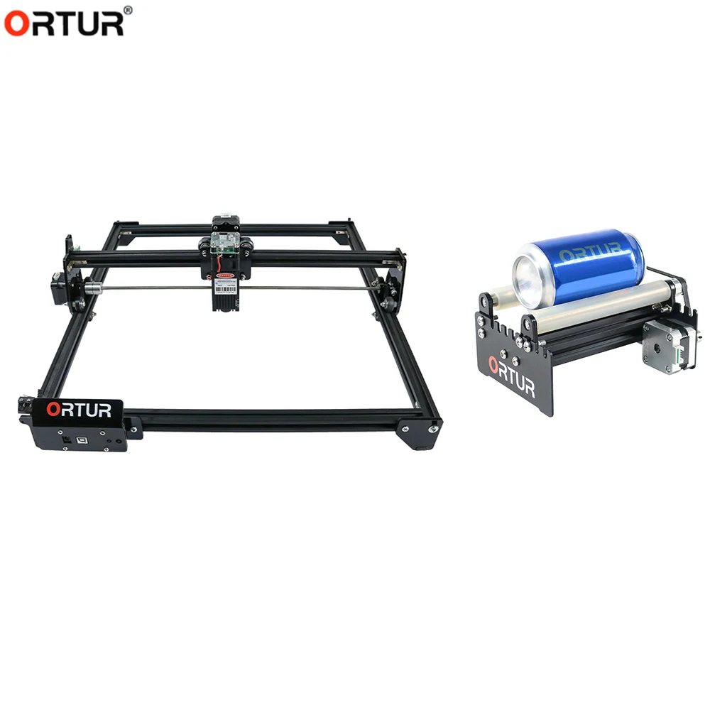 Групповая продукция: настольный принтер Ortur Laser Master 2 20 Вт/15 Вт/7 Вт маркировка