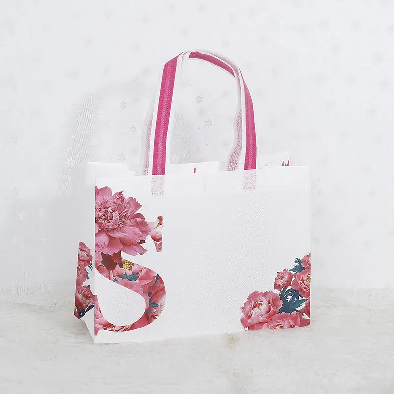 Складная многоразовая Нетканая эко-сумка-тоут для покупок мешок магазина одежды