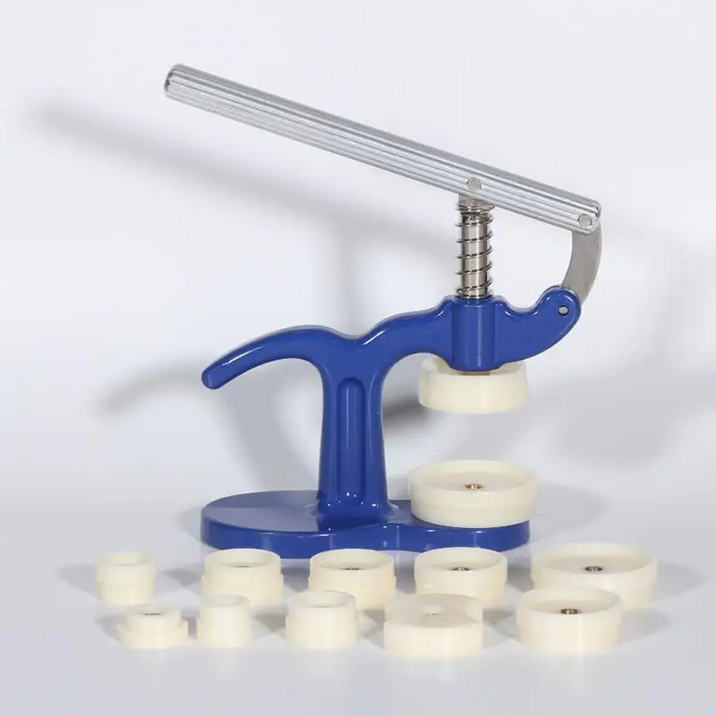 Чехол для часов с 12 штампами кристаллами задняя крышка винт пресс инструменты