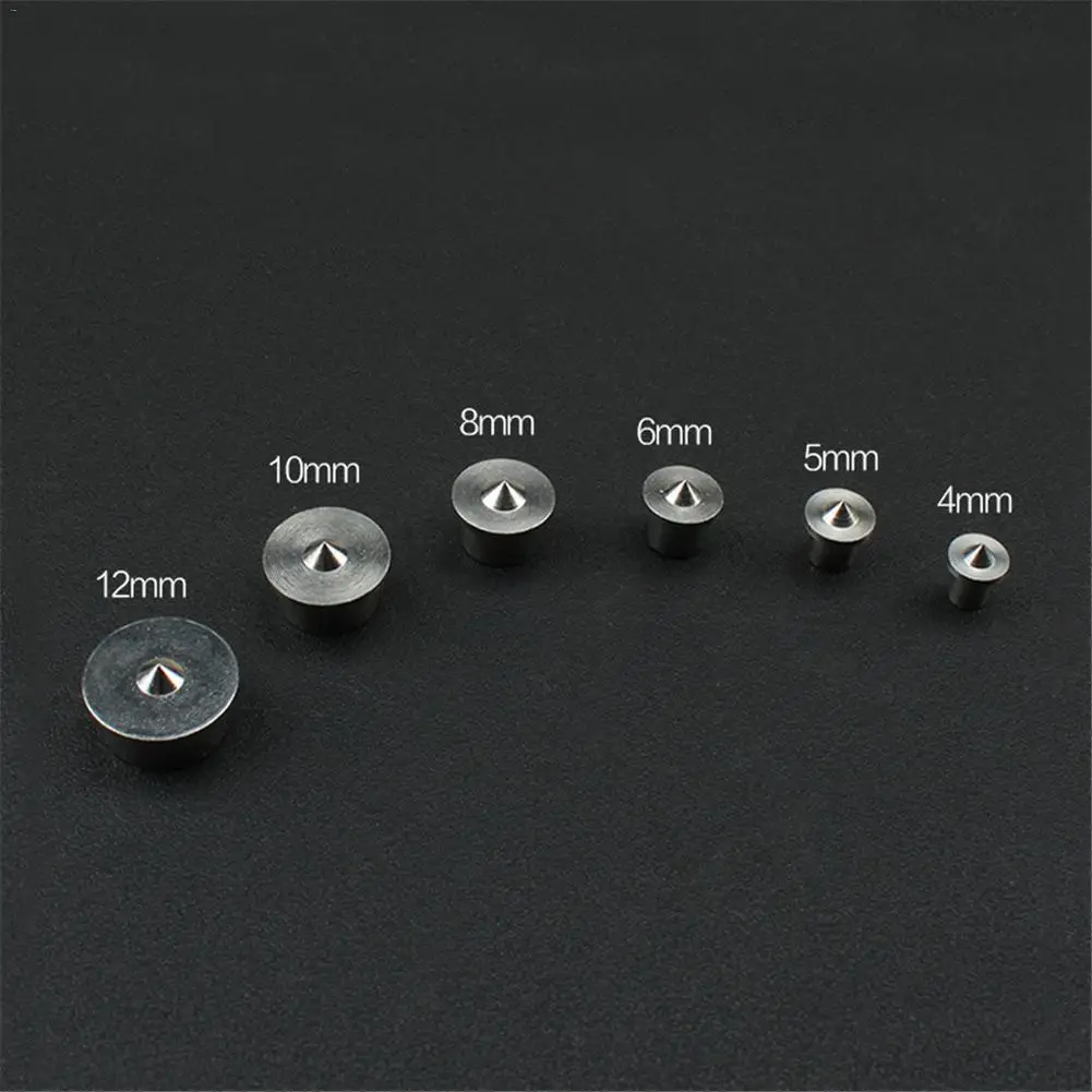 6 шт. набор дюбелей и тенонов локатор для продажи круглого дерева Дырокол из