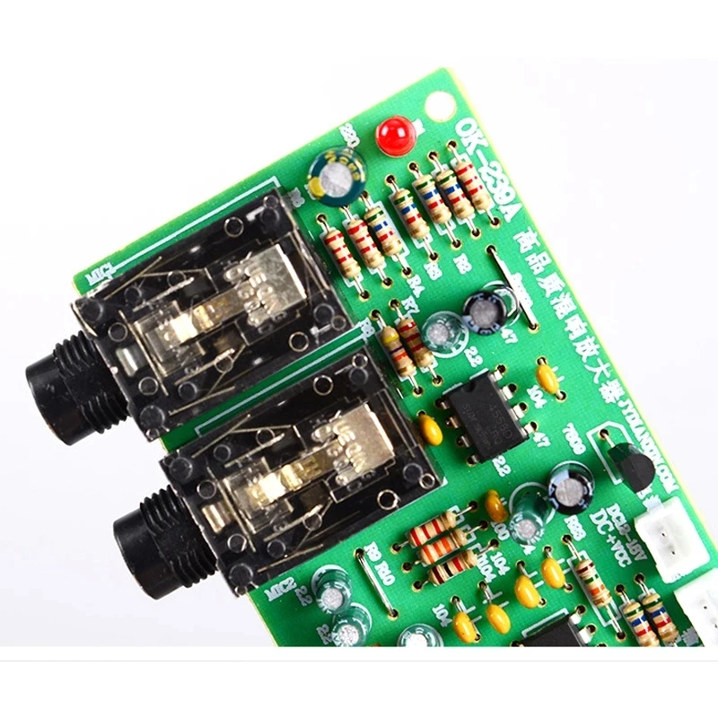 DX-OK239 реверберации настройки доска PT2399 Мощность усилитель спереди DC12V |