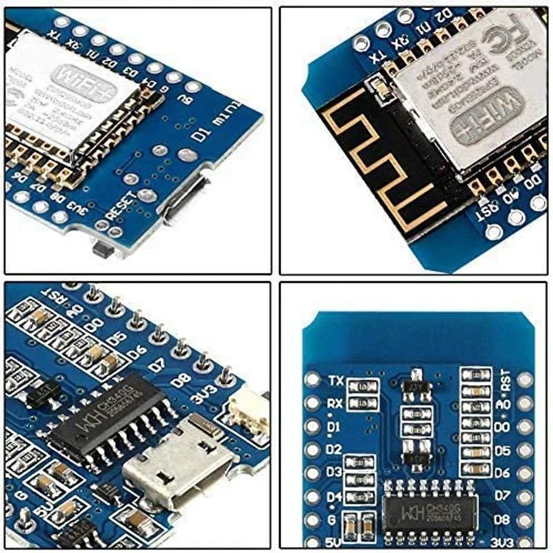 5 шт./лот ESP8266 ESP-12 NodeMcu Mini D1 Module WeMos Lua 4M Bytes WLAN WiFi макетная плата подходит для Arduino |