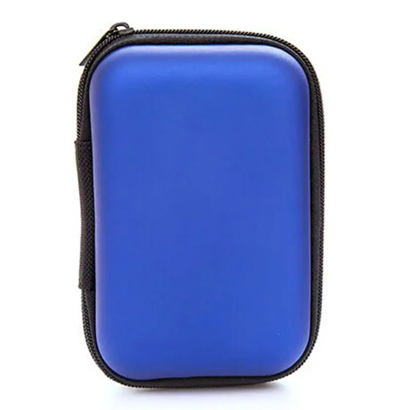 Earphone Container Coin Headphone Protective Colorful Storage Box Organizer Case Travel Bag For Cable | Дом и сад