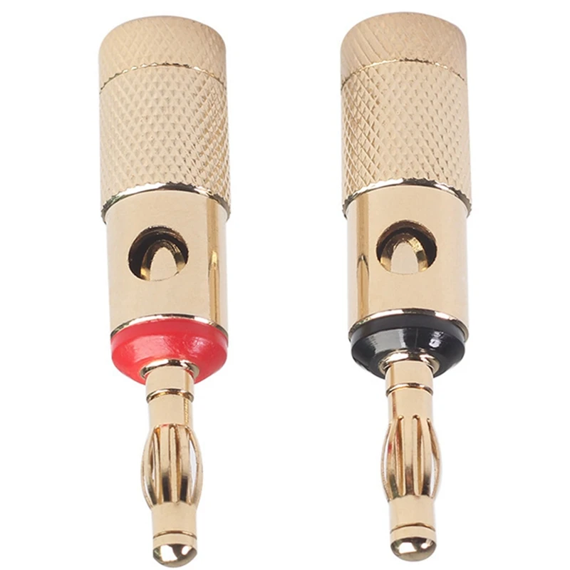Полностью медный зажим типа банан с банановым штекером разъем 4 мм для