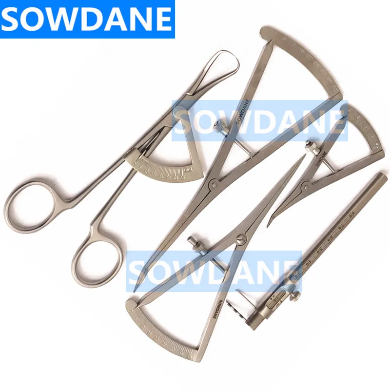 Штангенциркуль для зубного имплантата хирургический штангенциркуль костной