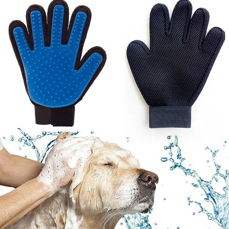 1 шт. перчатка для кошек удаление волос с домашних животных Массажная