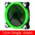 Aurora Single Sided Green Light 12cm Fan