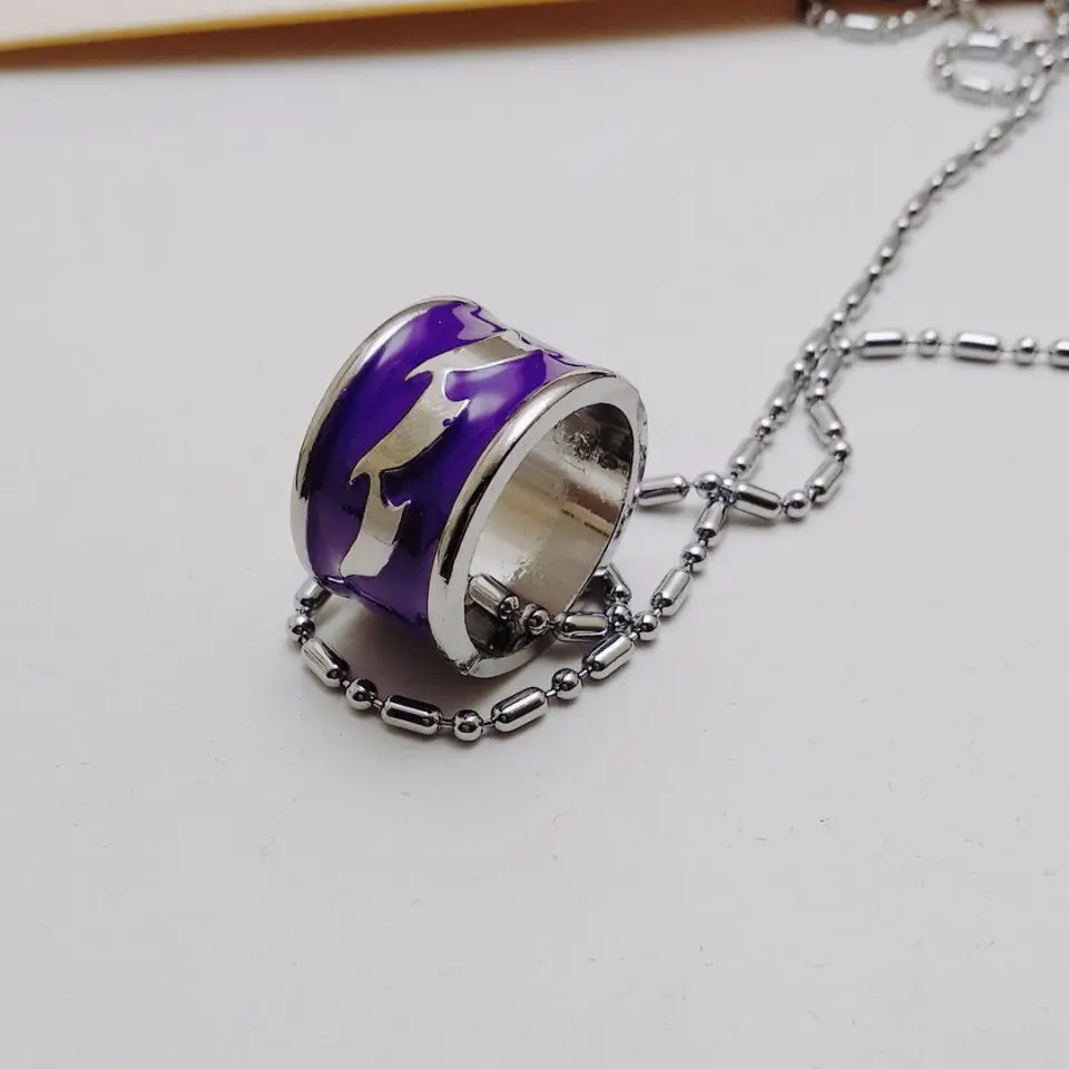 

Держатель значка аниме Mo Dao Zu Shi фиолетовый/белый цинковый сплав