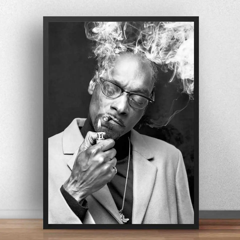 Постер Snoop Dogg певец звезда музыка принты настенное искусство гангста рэп хип-хоп