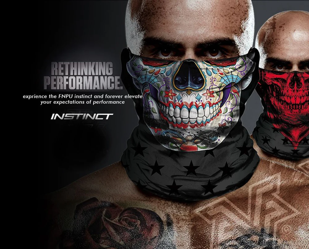 3d маски для велоспорта повязка на голову косплея маска лица гетры Хеллоуина шеи