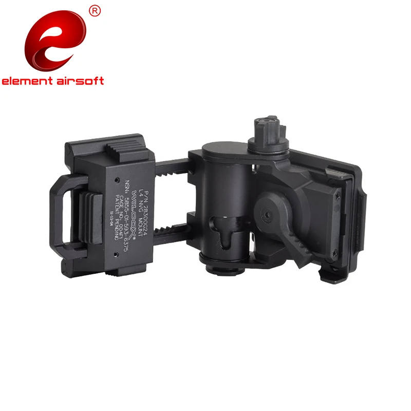 Страйкбол элемент CNC NVG крепление для ночного видения 2 режима Wilcox Тип L4G24 Тактический шлем алюминиевая рама крепление аксессуары для