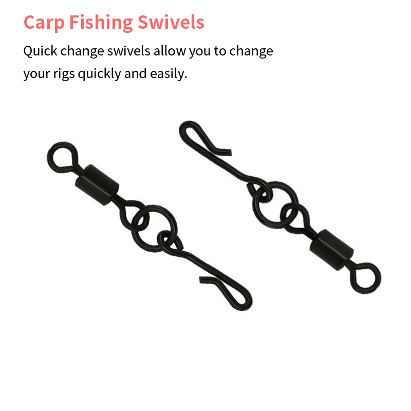 20 шт. гибкие шарнирные кольца для ловли карпа | Спорт и развлечения