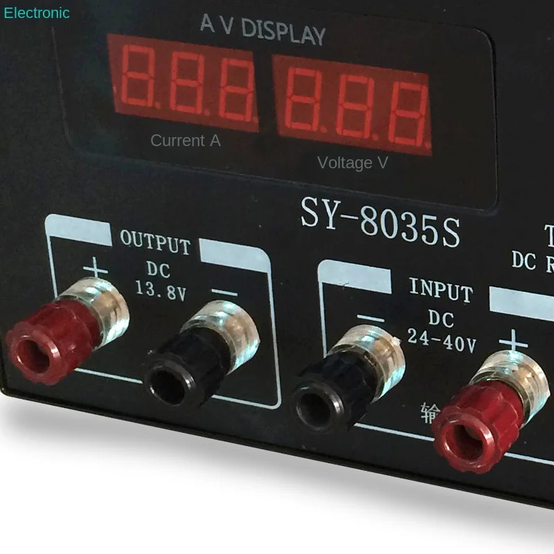 Marine Stabilized Voltage Power Supply Is AC/DC Dual-Purpose DC Variable 8035 30A Outputs 13.8V |