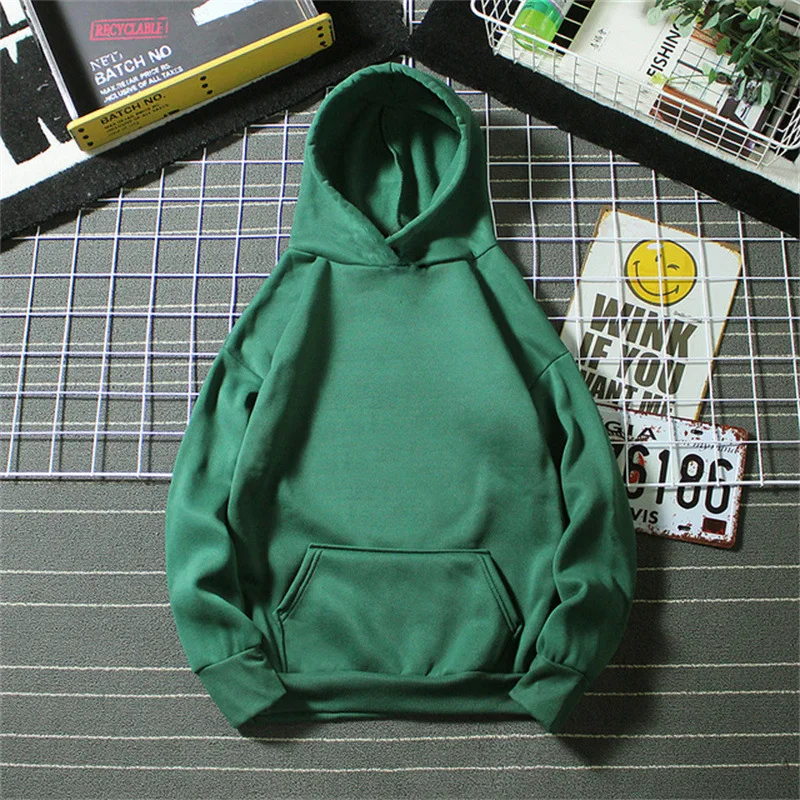 

Men Solid Color Sweatshirts Harajuku 17 Colors Oversize Hoodie Japanese Korean Style Casual Pocket Hooded Pullover Hoodie 2021