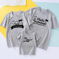 matching family clothing mother daughter father baby t shirt daby boy clothes mommy and me clothes baby boy girl summer tshirts