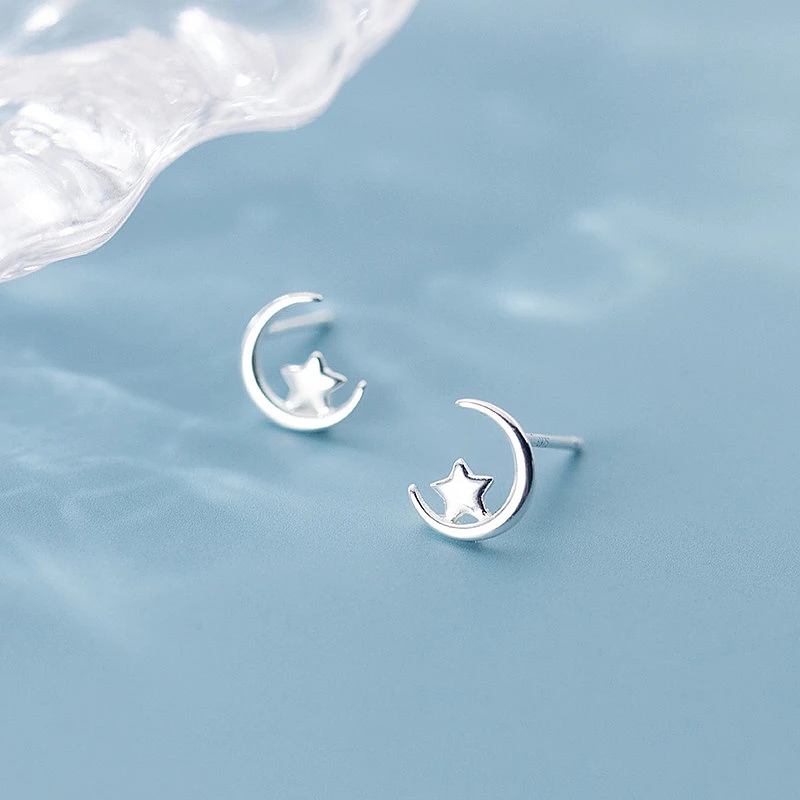 LISM серебряный цвет 2020 женские ювелирные изделия модные милые маленькие звезды