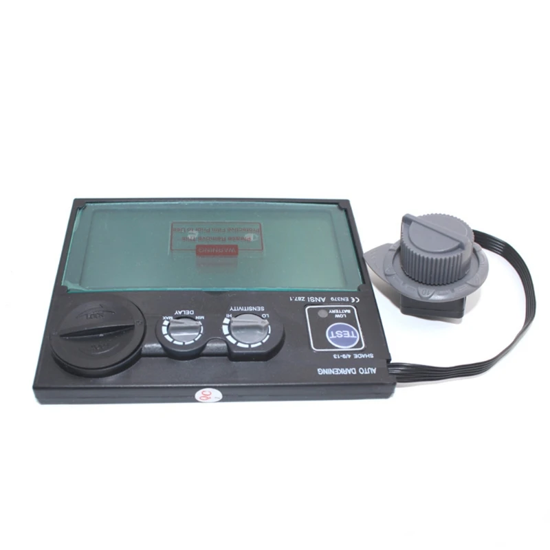 

Practical Solar Auto Darkening Welding Helmet Goggle Lens Keep Face from Peeling Prevent Welding Slag from Splashing