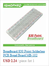 Макетная плата 830 Точка Пайки PCB хлеб доска MB-102 MB102 тестирование Разработка DIY 830 отверстие