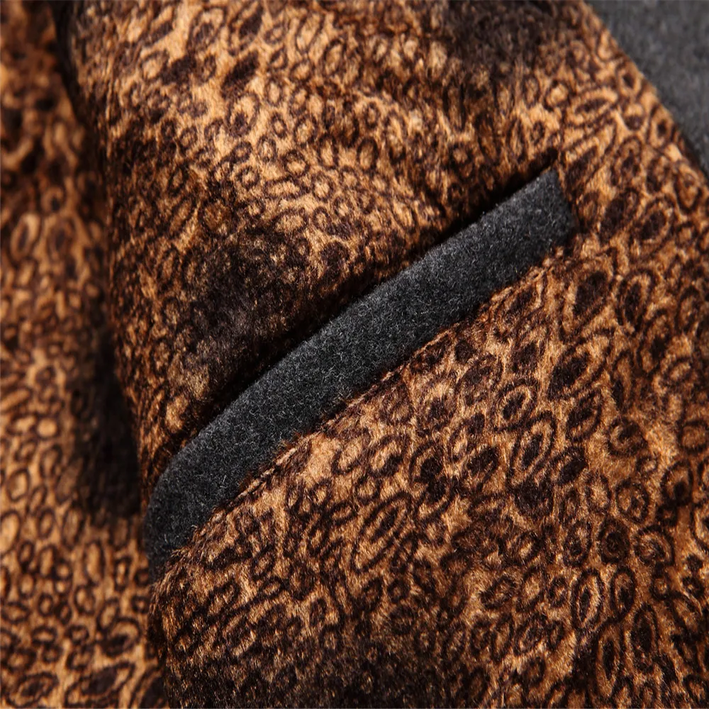 Men's Tweed Coat,Men's Trench Coat Jacket,Middle-aged Dad's Coat,collar Tweed Coat,Middle-aged and Old Wool Coat,Tweed Coat Men