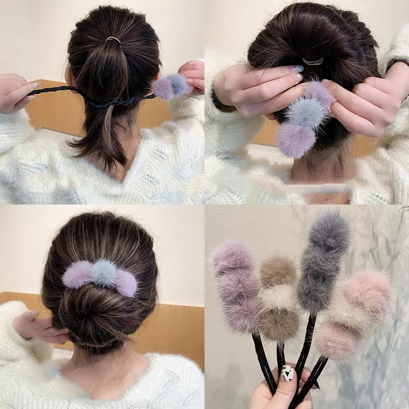 

Magic Bow Clip Bun Curler Braider Hairstyle Twist Maker Tool Dount Twist Hair Accessories Styling Fashion New Women Elegant